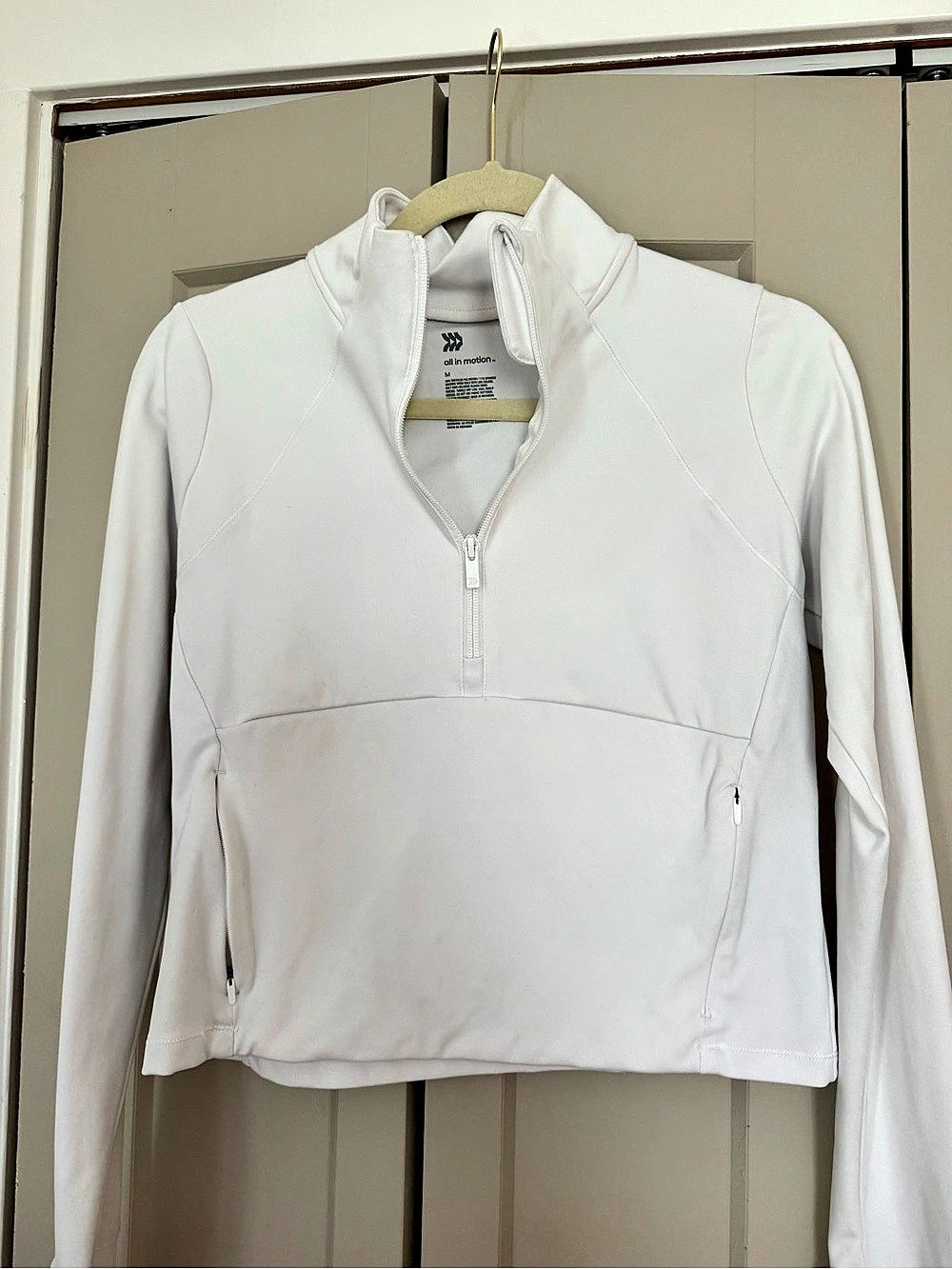 all in motion Women's Active Comfort 1/2 Zip Pullover Sweatshirt Medium